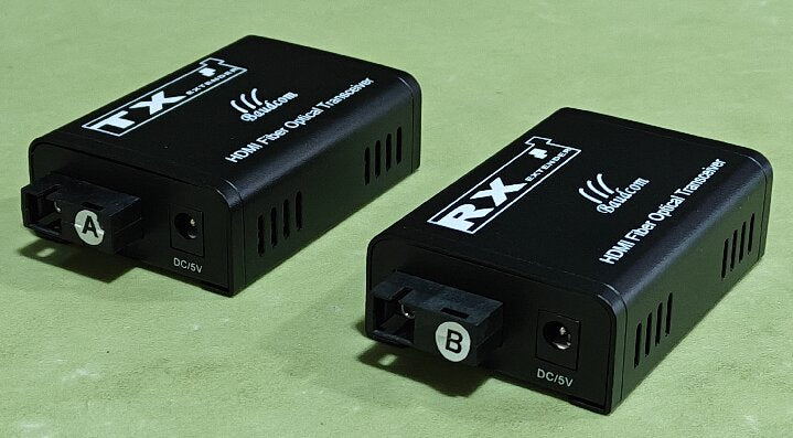 optical hdmi extender fiber transceiver fiber cable interface side 