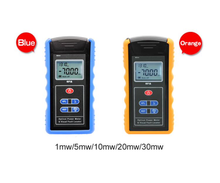 Fiber Optic Power Meter Integrated with VFL