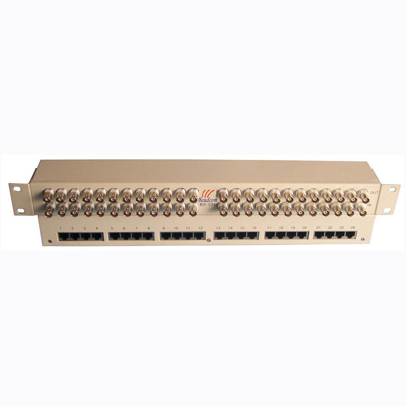 24E1 G703 Balun Panel 75ohm to 120ohm Impedance Converter