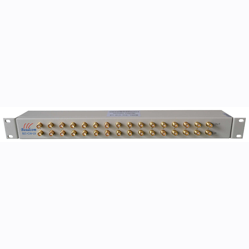 1.6/5.6 coaxial 16 E1 Balun Panel