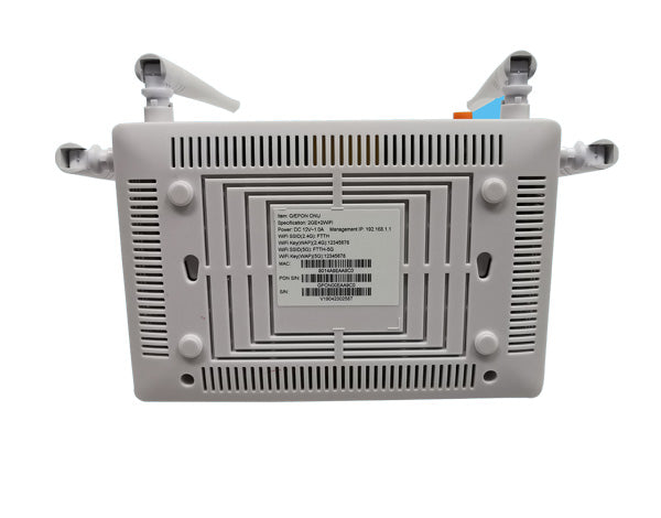 2GE WiFi dual band AC Optical Network Unit gpon onu modem