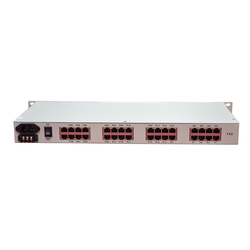 30 Voice (POTS/FXS/FXO) over E1 Converter | 30*voice MUX