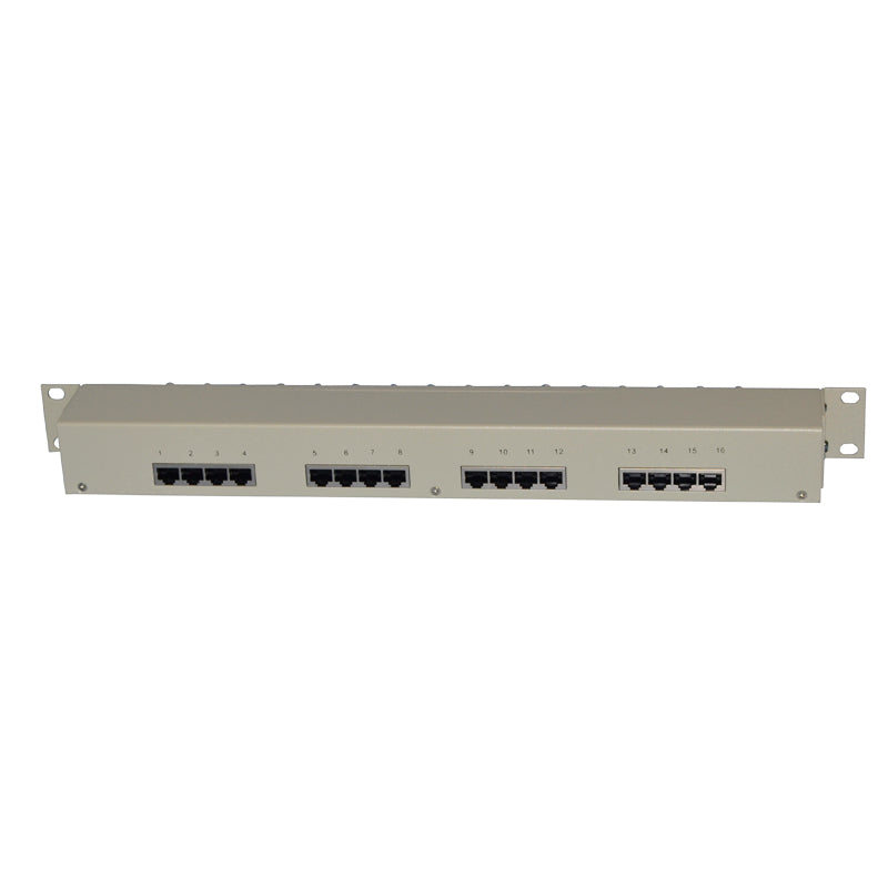 16 Ports G.703 E1 Balun Panel