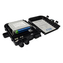 Fiber optic terminal box