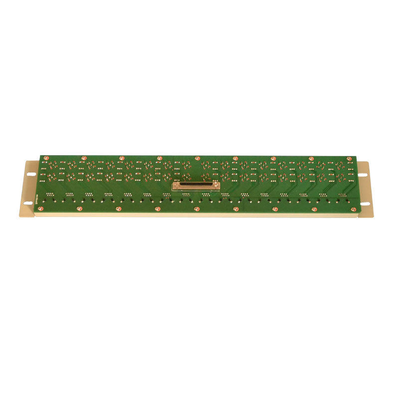 16 E1 Coax to RJ45 Front Mount Balun Panel