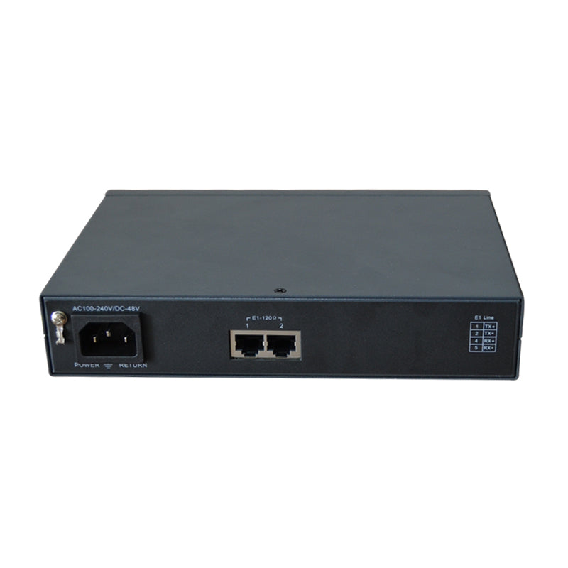 2 Framed E1 TDM over IP E1 over Fast Ethernet Converter