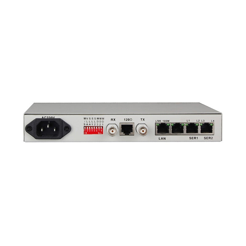 Framed E1 to FE and 2RS232 Converter