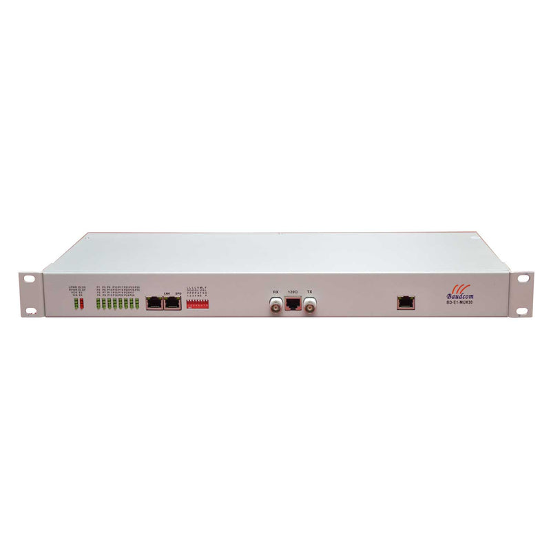 30 Voice (POTS/FXS/FXO) over E1 Converter | 30*voice MUX