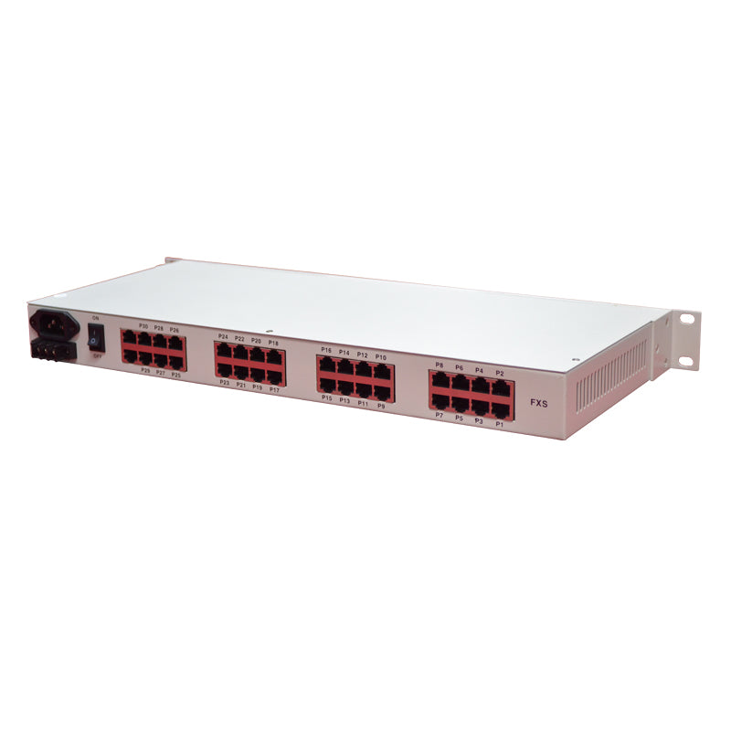 30 Voice (POTS/FXS/FXO) over E1 Converter | 30*voice MUX
