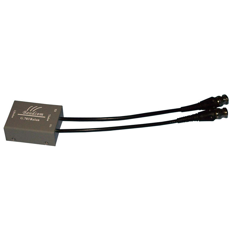 G703 E1 Balun Fly Lead BNC Coaxial to RJ45,75 ohm to 120 ohm adapter