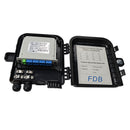 Fiber optic terminal box