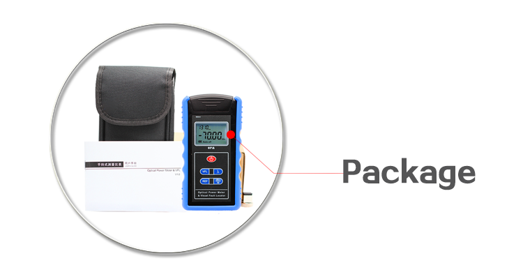 Fiber Optic Power Meter Integrated with VFL