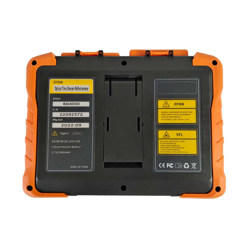 OTDR tester's back