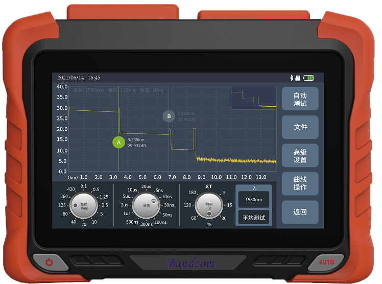 fiber optic OTDR tool