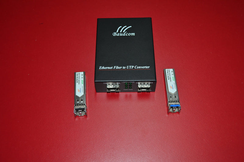 SFP Fiber optics mode converter
