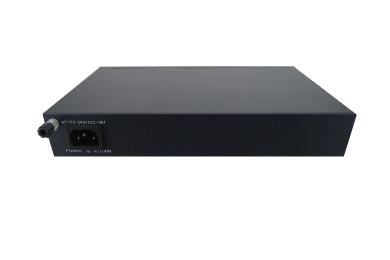 4 E1 over Gigabit Ethernet Multiplexer