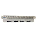 75 ohm coax to 120 ohm RJ45 G703 16 E1 Balun panel