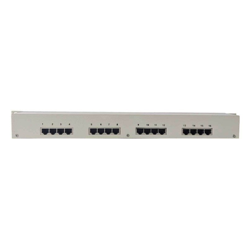 75 ohm coax to 120 ohm RJ45 G703 16 E1 Balun panel